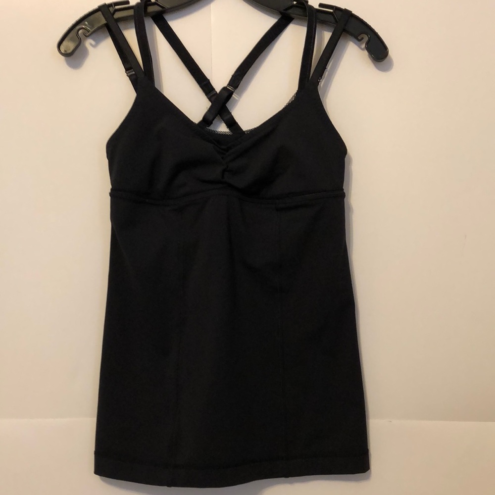 Lululemon adjustable strap tank top. Size 4